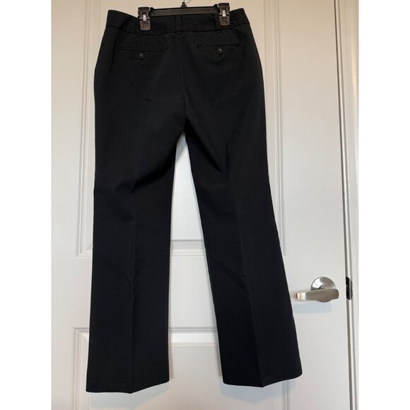 Talbots Womens Heritage Black Dress Pants Size 6 Petite Classic Fit Office - Picture 2 of 7